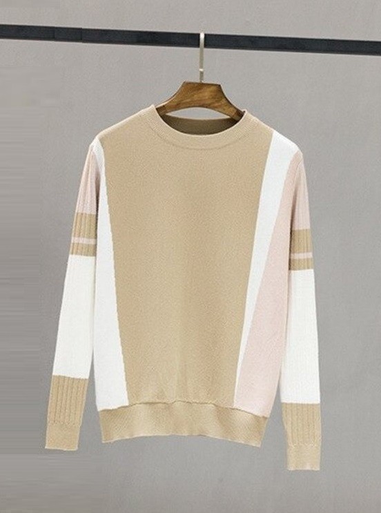 Sweter damski G387 beżowy L