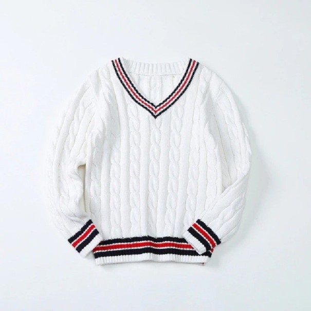 Sweter dziecięcy L1220 biały 6