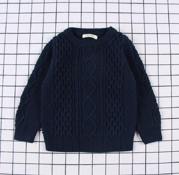 Sweter dziecięcy L624 ciemnoniebieski 6