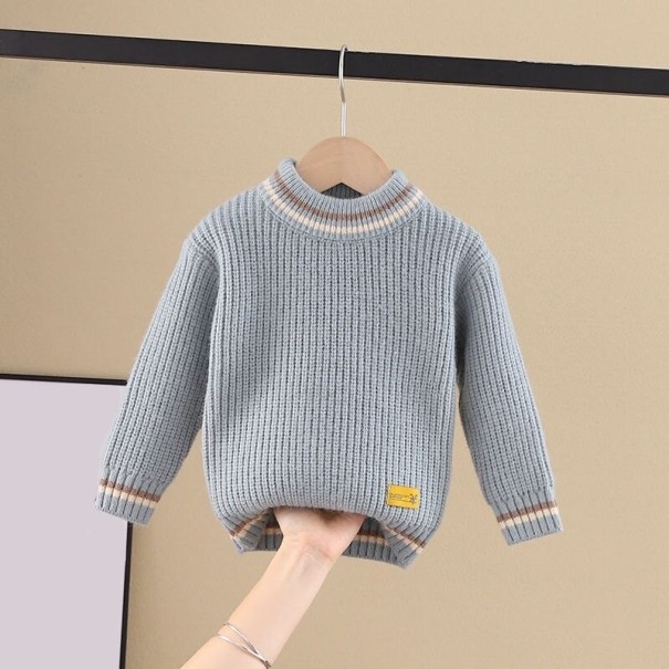 Sweter dziecięcy L651 jasnoniebieski 5