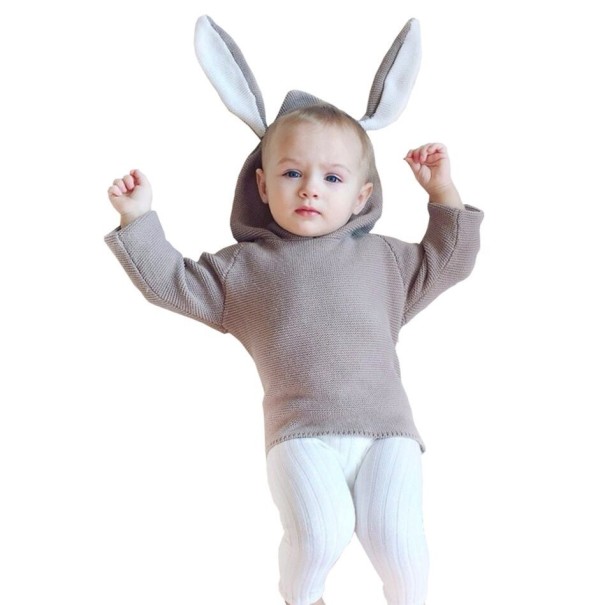 Sweter dziecięcy L656 khaki 5