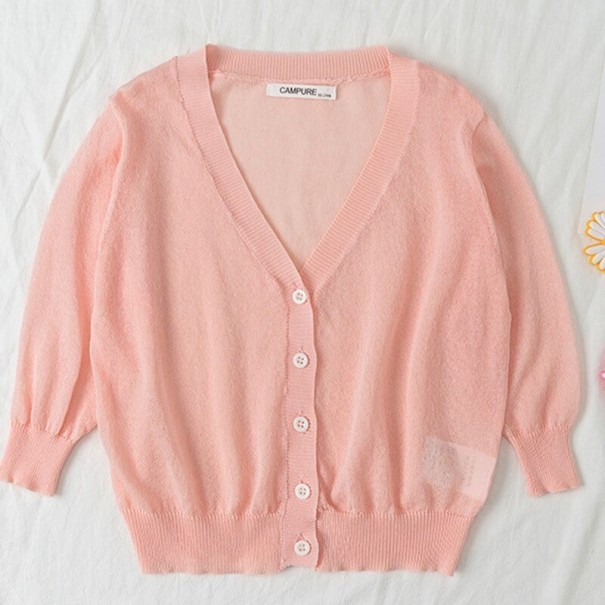 Sweter dziecięcy L670 łosoś 4