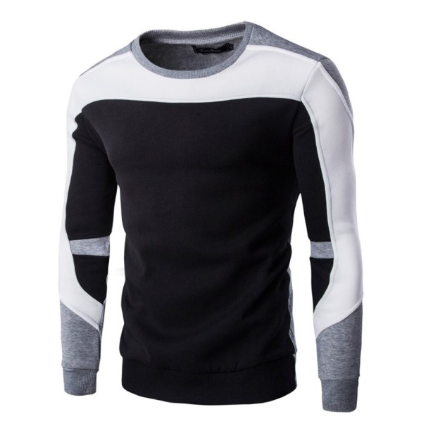 Sweter męski F283 czarny M