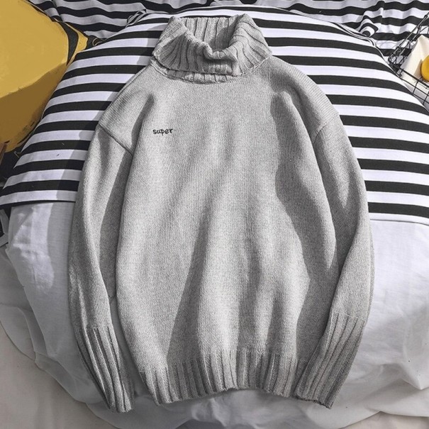 Sweter męski z golfem F306 M 4