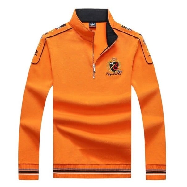 Sweter męski zapinany na zamek F212 XL 6