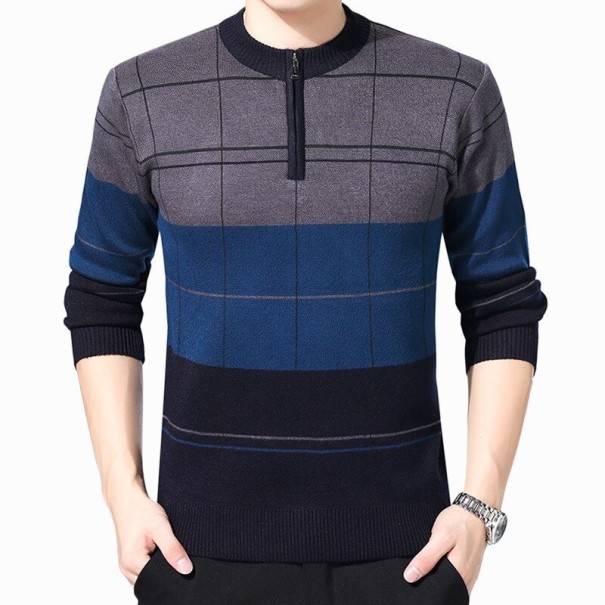 Sweter męski zapinany na zamek F230 XXL 3