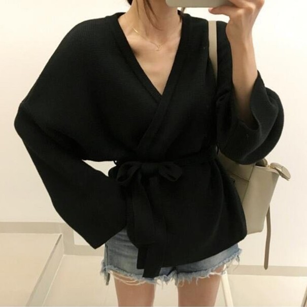 Sweter owijany damski A2164 4