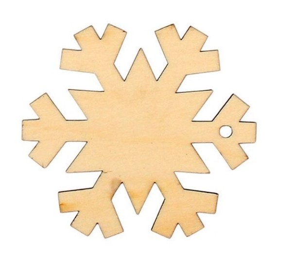 Świąteczne ozdoby drewniane 10 szt 9