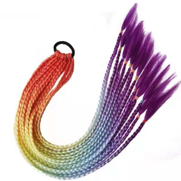 Syntetické copánky na gumičce 60 cm 14