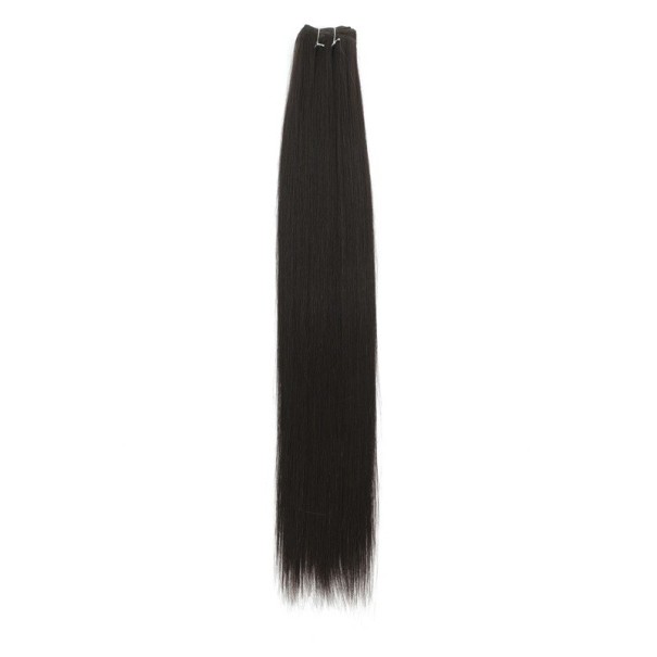 Syntetické svazky vlasů 70 cm rovné vlasy pro prodloužení vlasů tepelně odolné do 150 °C pro styling a úpravu účesů 4