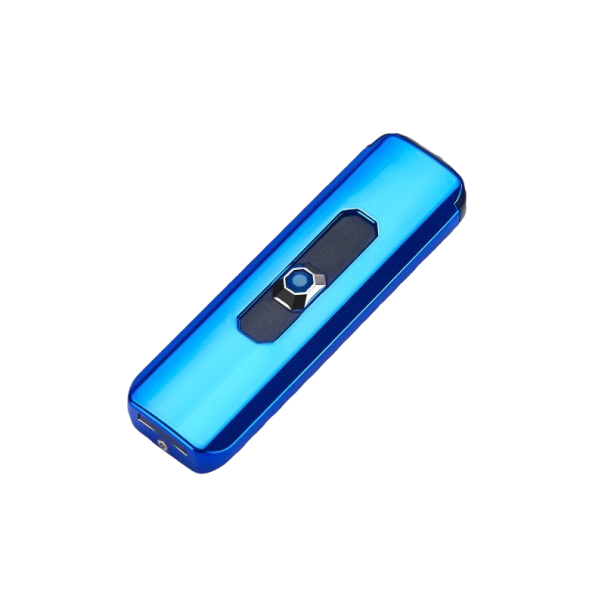 Szélálló USB öngyújtó kék