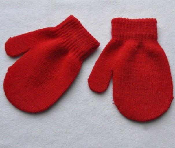 Szigetelt gyermek téli kesztyű J3084 piros