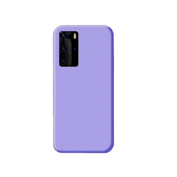 Szilikon borítás Samsung Galaxy A12 telefonhoz lila