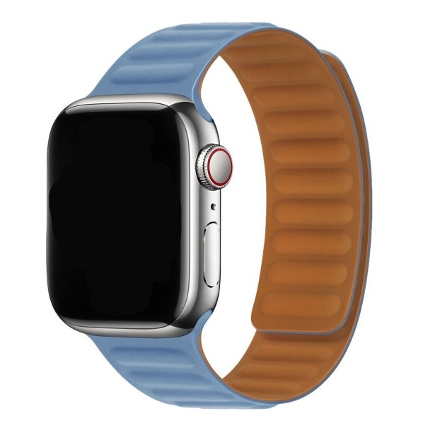 Szilikon szíj Apple Watch 42mm / 44mm / 45mm T855-höz világoskék