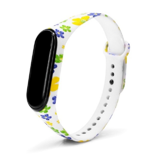 Szilikon szíj Xiaomi Mi Band 5/6-hoz T851 motívummal 7