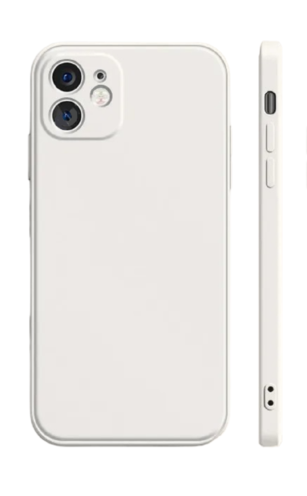 Szilikon védőburkolat Samsung Galaxy S22 Ultra készülékhez fehér