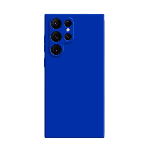 Szilikon védőburkolat Samsung S23 Ultra B2057 készülékhez kék