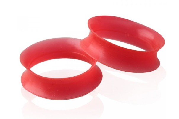 Színes szilikon alagutak piros 12 mm
