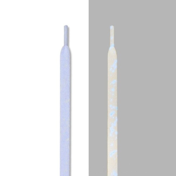 Sznurowadła świecące 160 cm biały