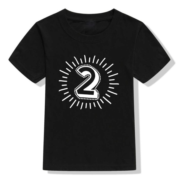 T-shirt d'anniversaire pour enfants B1608 3 B