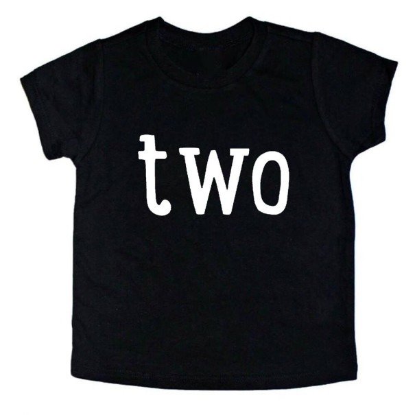 T-shirt d'anniversaire pour enfants B1629 6 B