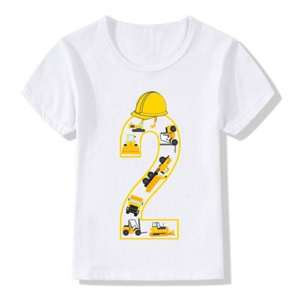 T-shirt d'anniversaire pour garçon B1596 3 C