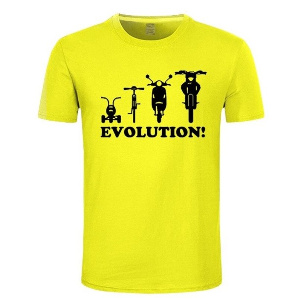 T-shirt da Uomo T2117 giallo S