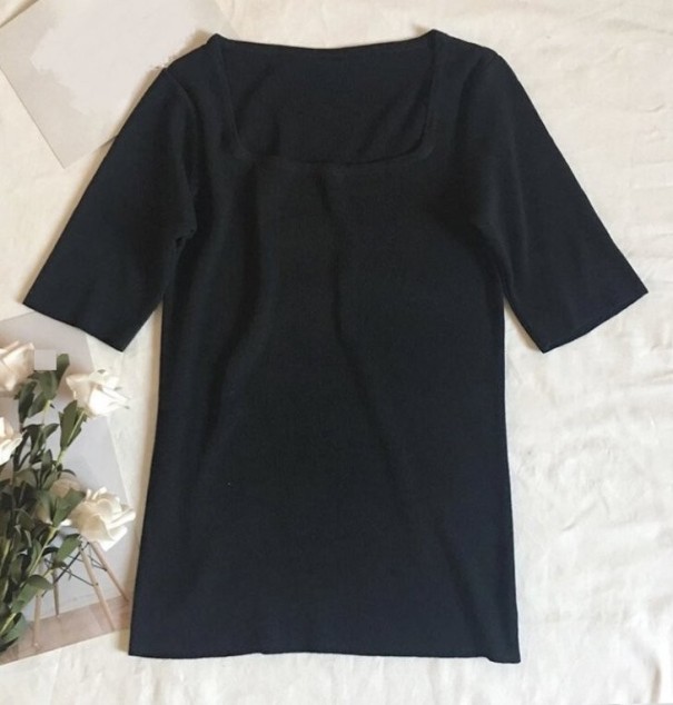 T-shirt dam A1322 svart M