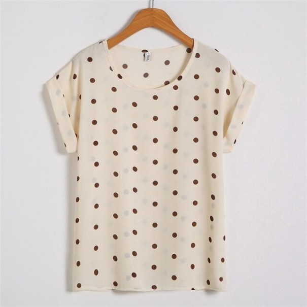 T-shirt dam med mönster A951 L 7