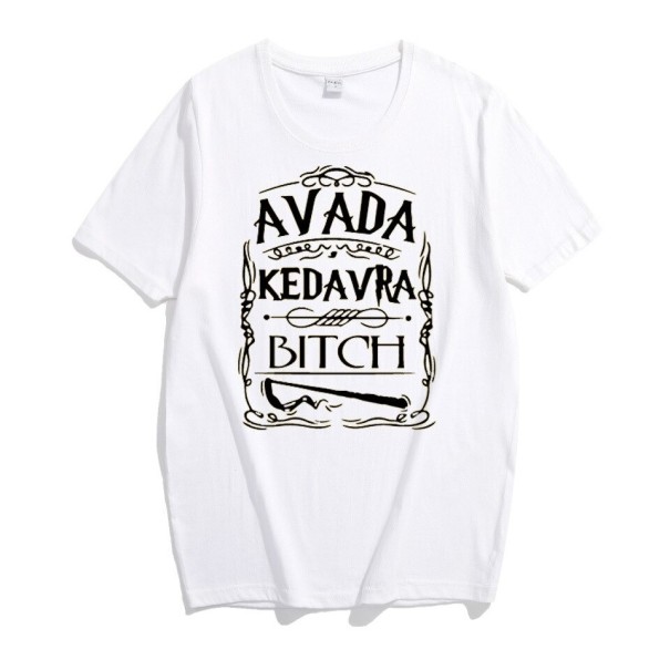 T-shirt dam med tryck A966 S 3