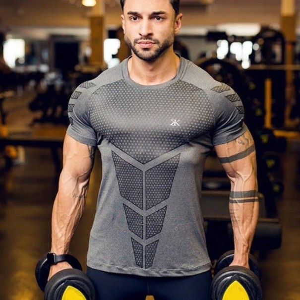 T-shirt de compression pour homme F1751 M 2