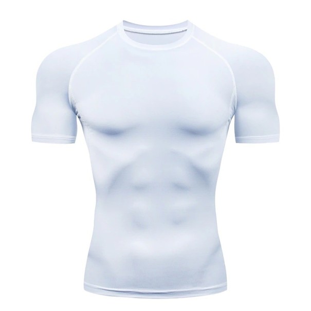 T-shirt de compression pour homme M 2