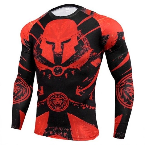 T-shirt de compression pour hommes F1767 L 8