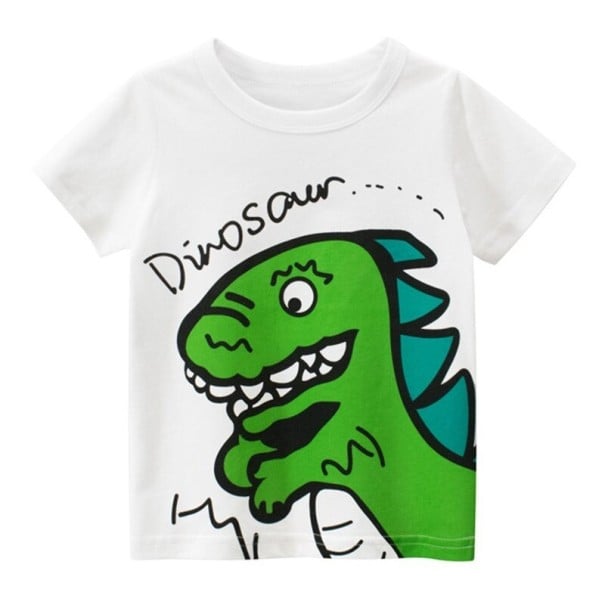 T-shirt de raparigo com dinossauro B1590 7 C