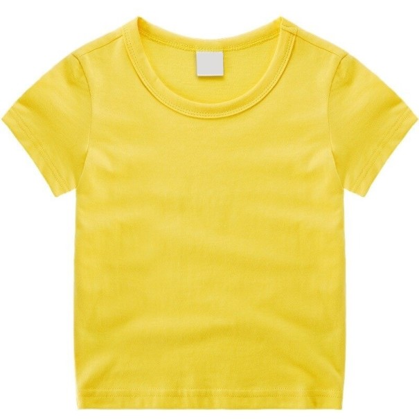 T-shirt enfant B1444 jaune 5