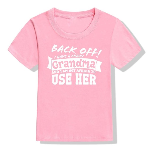 T-shirt enfant B1462 rose 5 B