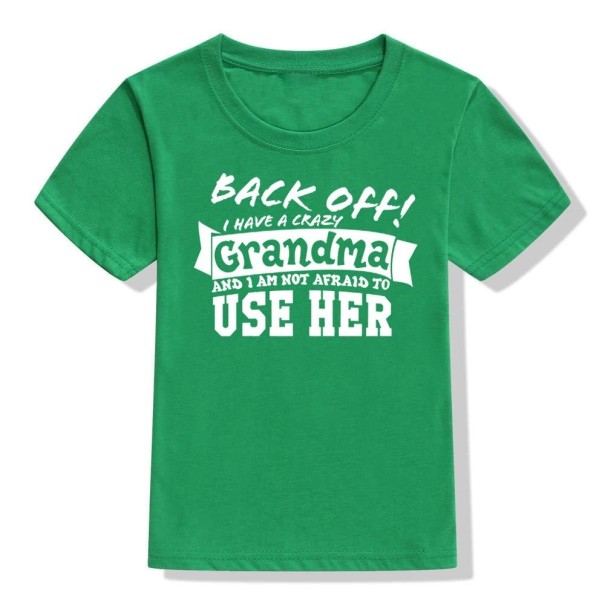 T-shirt enfant B1462 vert 12 B
