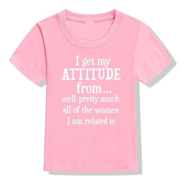 T-shirt enfant B1554 rose 8 B
