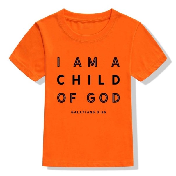T-shirt enfant B1578 orange 5
