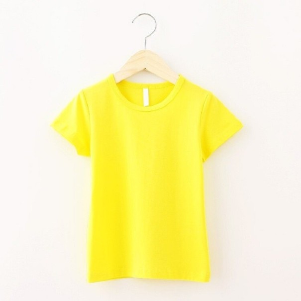 T-shirt enfant B1579 jaune 9