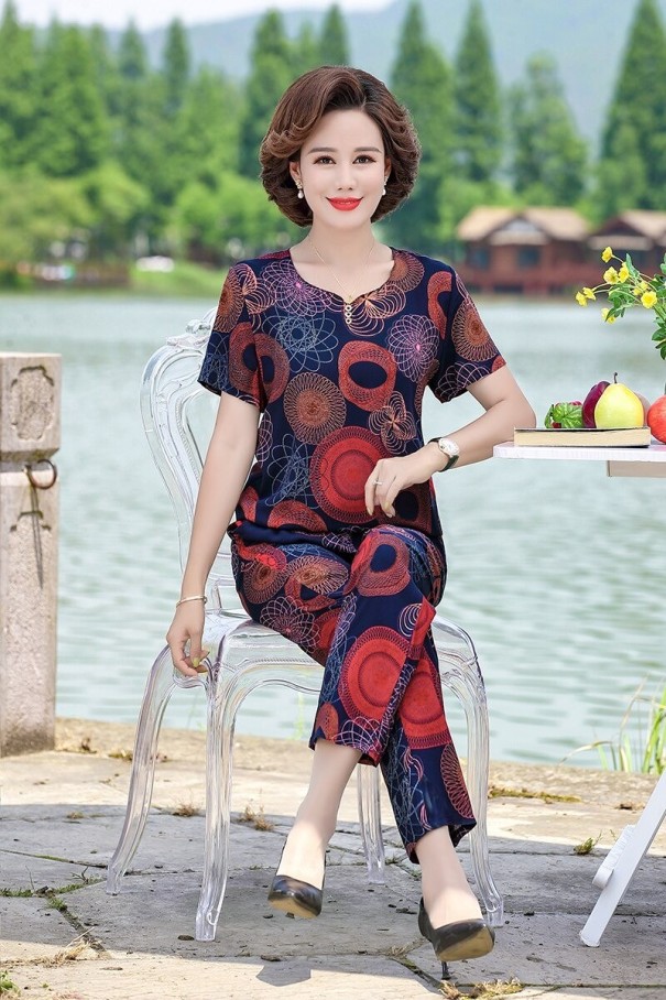 T-shirt et pantalon pour femmes B1176 XL 11