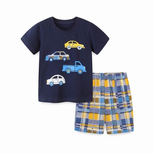 T-shirt et shorts pour garçon L1698 6 A