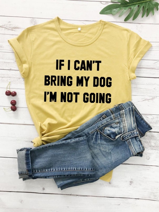 T-shirt femme avec impression humoristique B249 3XL 5