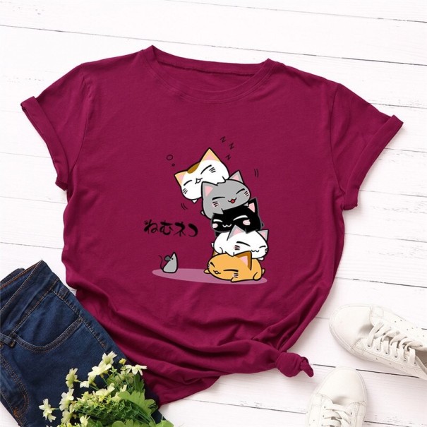 T-shirt femme avec imprimé B120 XL 21
