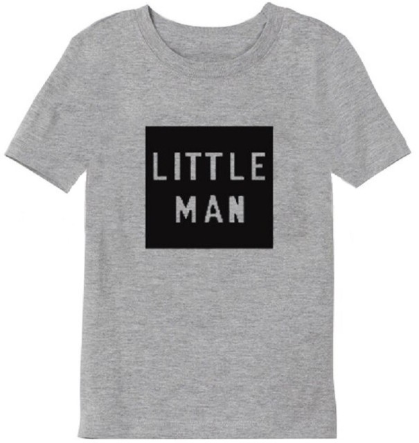 T-shirt för barn B1454 grå 5 C