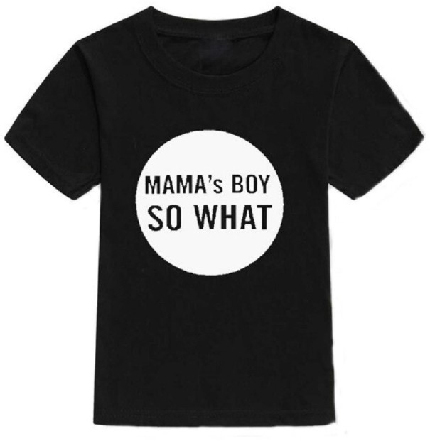 T-shirt för barn B1454 svart 8 E