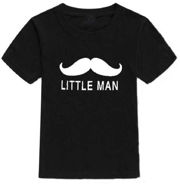 T-shirt för barn B1474 svart 4 C