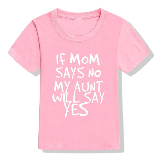 T-shirt för barn B1505 rosa 3 A