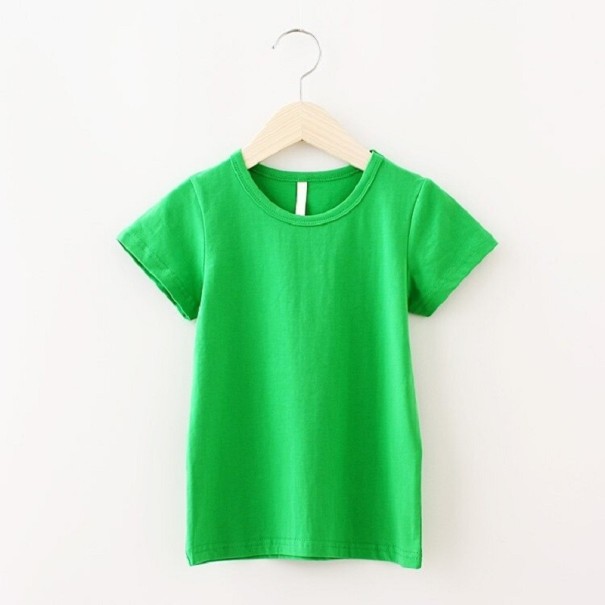 T-shirt för barn B1579 grön 11