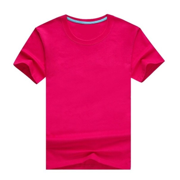 T-shirt för barn B1657 mörkrosa 5